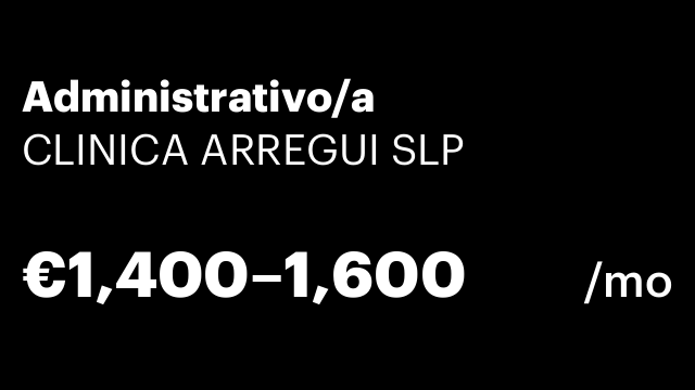 Administrativo/a