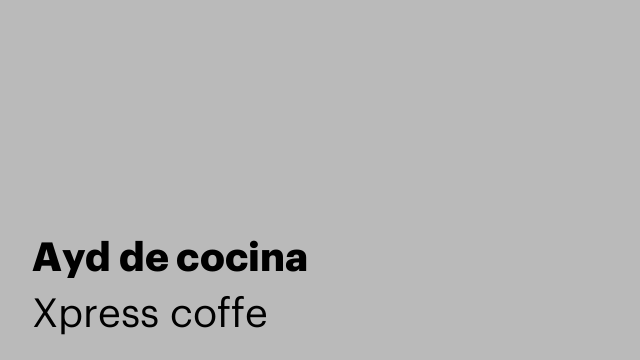Ayd de cocina