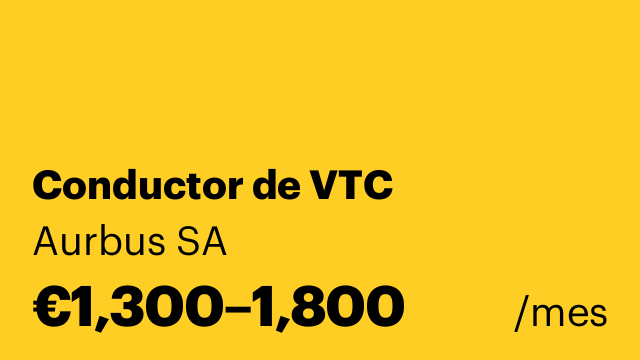 Conductor de VTC