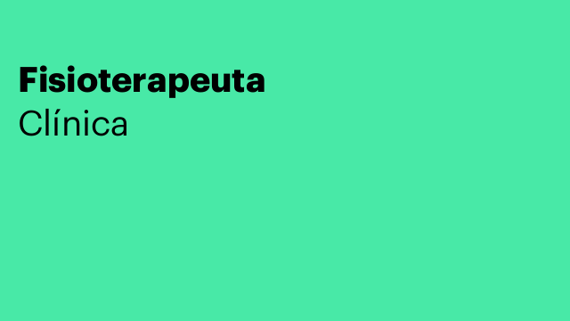 Fisioterapeuta