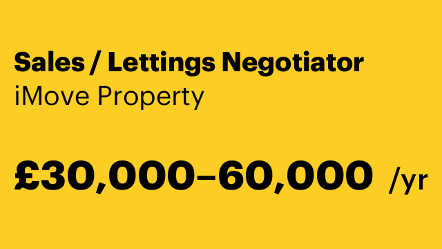 Sales / Lettings Negotiator