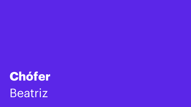 Chófer