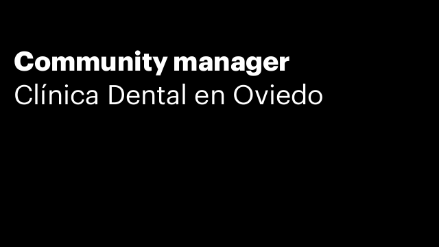 Community manager