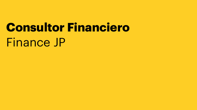Consultor Financiero
