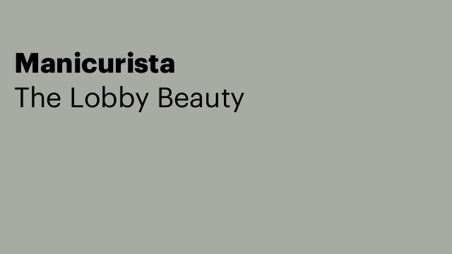Manicurista