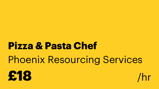 Pizza & Pasta Chef