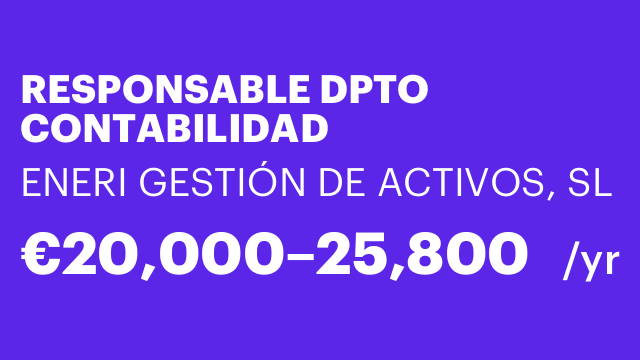 RESPONSABLE DPTO CONTABILIDAD