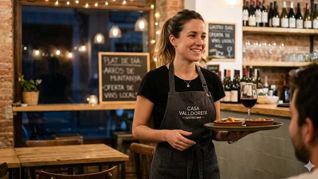 CAMARERO TURNO SEGUIDO EN VALLDOREIX 1600  NETOS