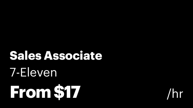 Sales Associate