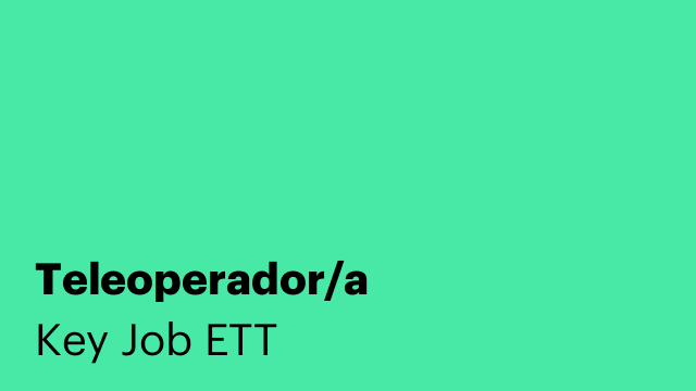 Teleoperador/a