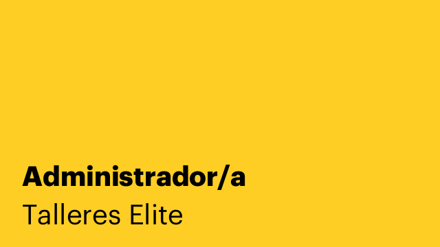 Administrador/a