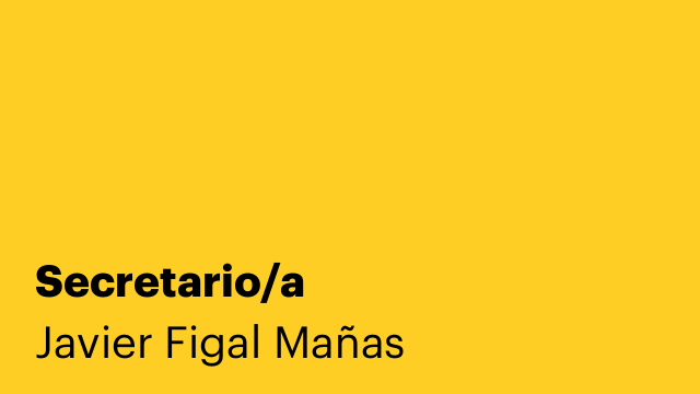 Secretario/a