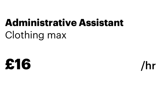 Administrative Assistant
