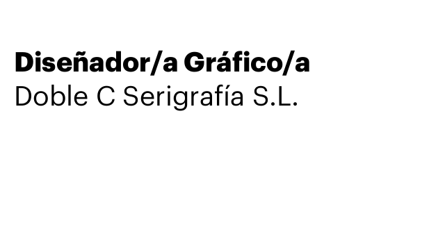 Diseñador/a Gráfico/a