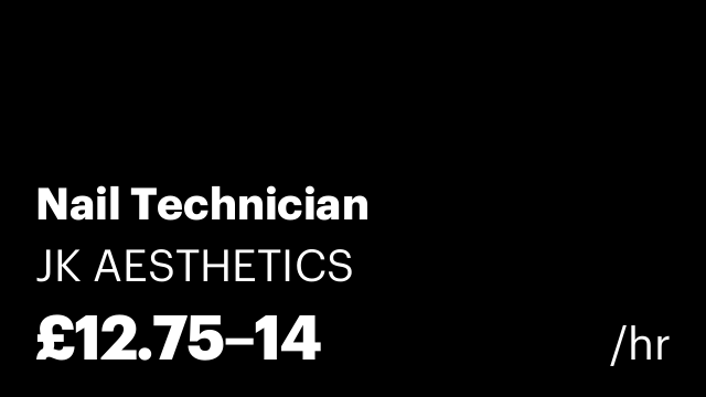 Nail Technician