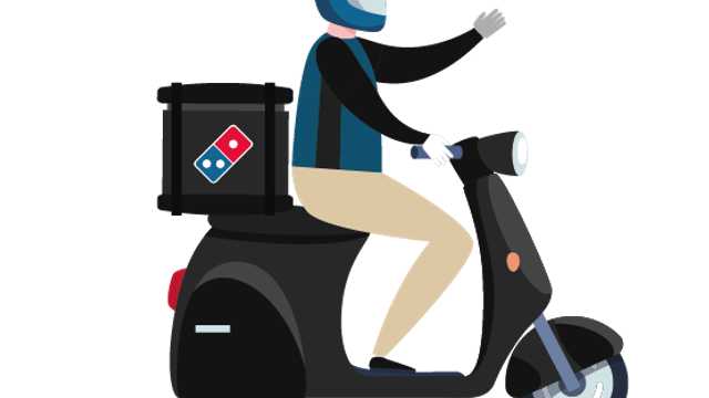REPARTIDOR EN MOTO