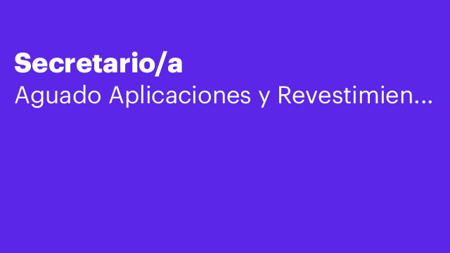 Secretario/a