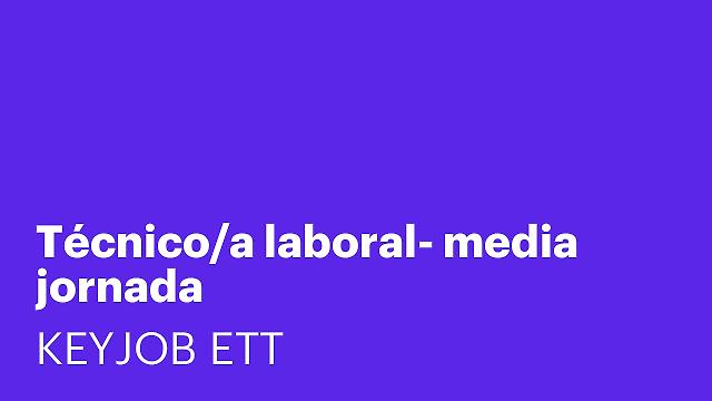 Técnico/a laboral- media jornada