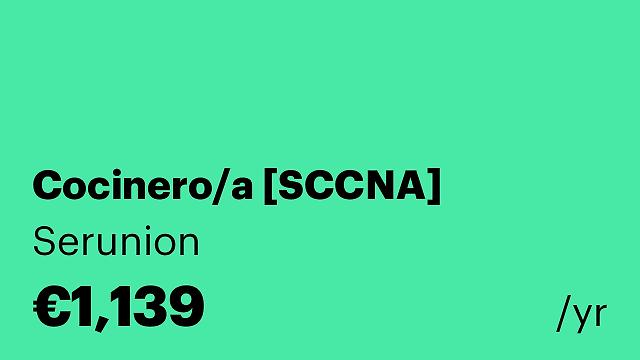 Cocinero/a [SCCNA]