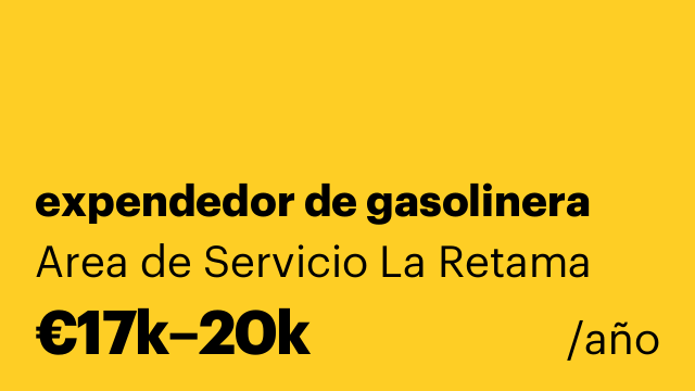expendedor de gasolinera