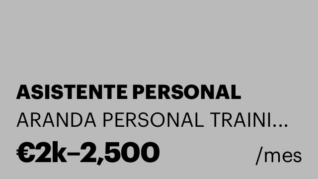 ASISTENTE PERSONAL