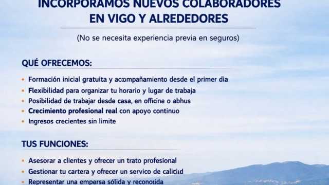 Asesor/a Comercial Seguros