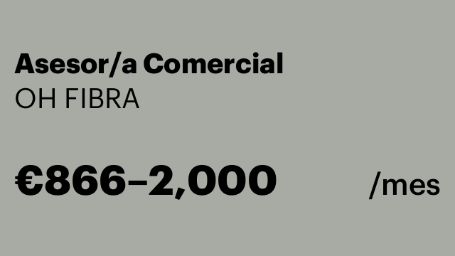 Asesor/a Comercial