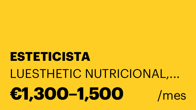ESTETICISTA
