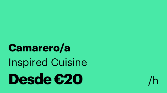 Camarero/a
