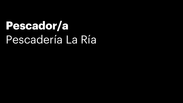 Pescador/a