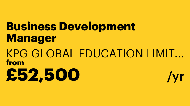 Business Development Manager