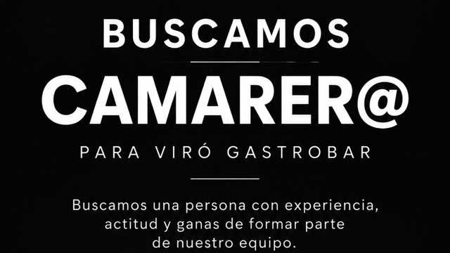 Camarero/a