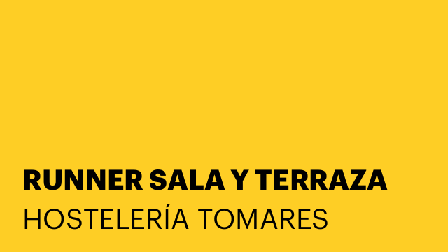 RUNNER SALA Y TERRAZA