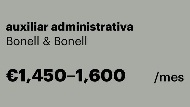 auxiliar administrativa