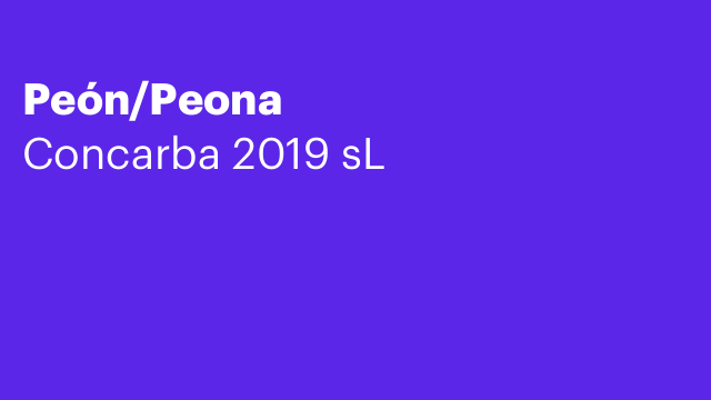 Peón/Peona