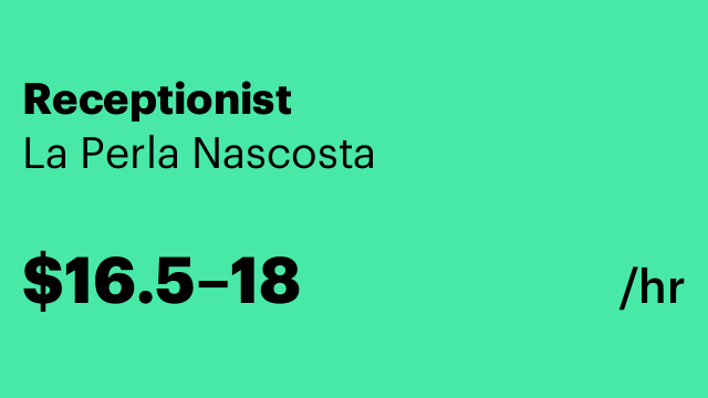 Receptionist