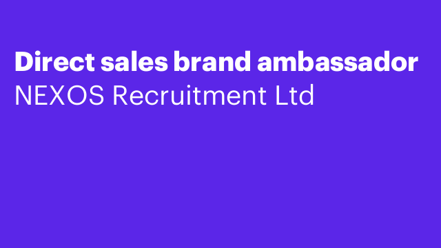 Direct sales brand ambassador