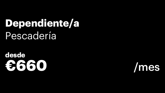 Dependiente/a