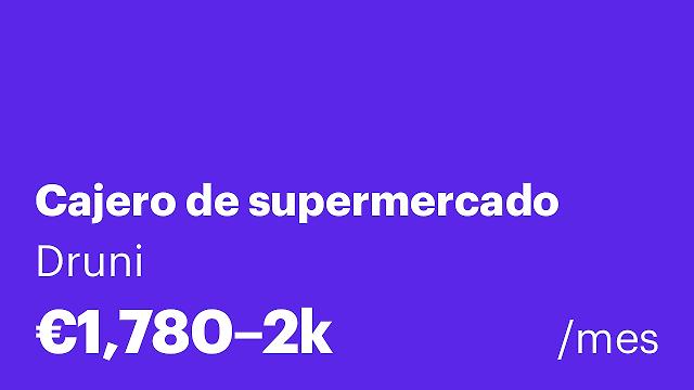 Cajero de supermercado