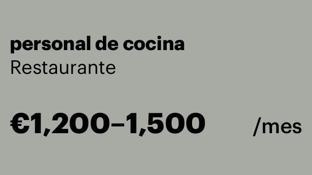 personal de cocina