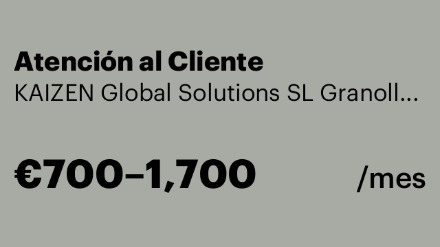 Atención al Cliente