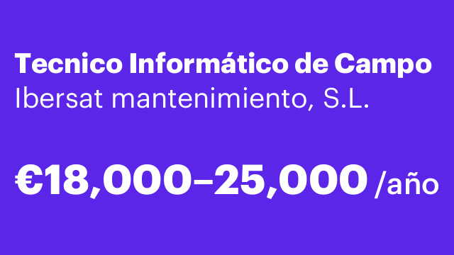 Tecnico Informático de Campo
