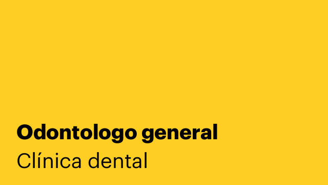 Odontologo general
