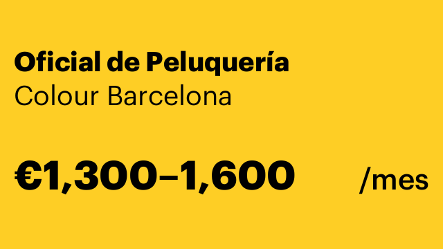 Oficial de Peluquería