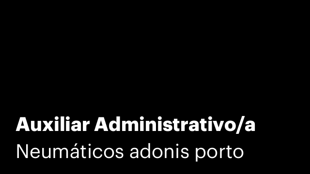 Auxiliar Administrativo/a