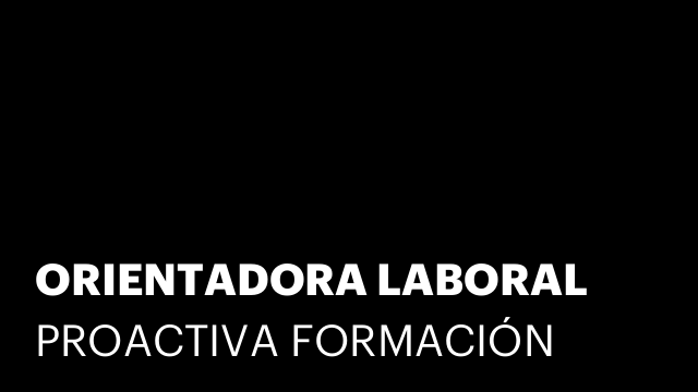 ORIENTADORA LABORAL