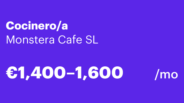 Cocinero/a
