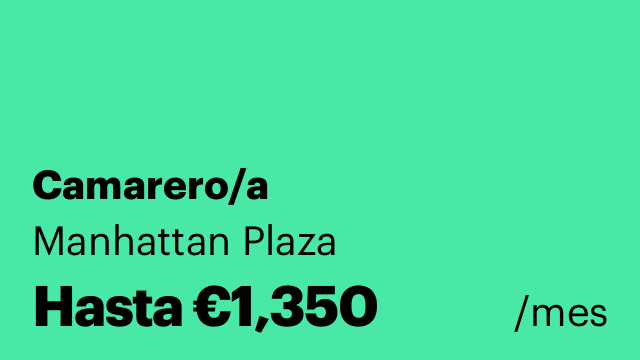 Camarero/a