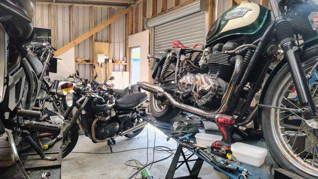 Motorcycle mechanic