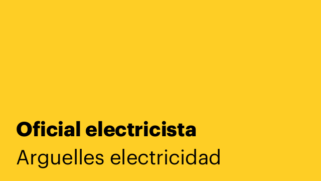 Oficial electricista